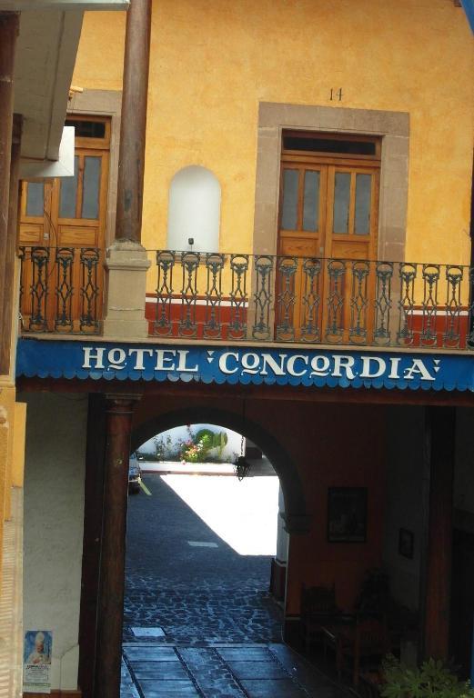Hotel Concordia Пацкуаро Екстер'єр фото